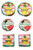 Aloha Pineapple N Friends Party Bundle 9" Plates (16) 7" Plates (16) Napkins (32)