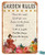 Keely Garden Rules Metal Vintage Tin Sign Wall Decoration 12x8 inches for Cafe Bars Restaurants Pubs Man Cave Decorative