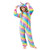 Soft Hooded Unicorn Onesies Pajamas Costume Halloween Pajamas Unicorn Gifts for Girls Rainbow Soft Hooded Unicorn Onesies Pajamas Costume Halloween Pajamas Unicorn Gifts for Girls Rainbow