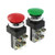 HLin AC 250V 6A NO  NC DPST Momentary Mushroom Head Push Button Switch 600V MAX