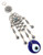 Bion, Large Hamsa Wall Hanging with Evil Eye Bead (Hamsa Star)