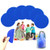 Spot Markers Carpet Markers Kids Sport Spot Circles Classroom Magic Mark Classroom Sitting Spots to Educate for Preschool Kindergarten and Elementary Teachers Blue