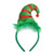 Christmas Elf Headband Xmas Elf Hat Hair Band Women Elf Feather Headpiece Elves Hairband Hair Hoop Holiday Santa Party Decoration Cosplay Costume Halloween Cute Handmade Hair Accessories 1 Pack Green