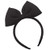 Bow Headband Bowknot Hair Bands Headpiece Women Bow Hairband Hair Hoop Holiday Party Decoration Cosplay Costume Cute Christmas Halloween Headdress Headwear Handmade Hair Accessories 1 Pack Black