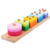 Boby Wooden Educational Toys Bigger Geometric Stacking Board Shapes and Color Sorting Recognition Toys Montessori Sensory Toys for Toddlers 1 2 Years Girls and Boys Kids Baby Preschool Learning