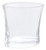 Lucky Winner 4.75" Contemporary Clear Glass Vase
