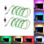 2Pack SOLLED Bias Lighting for HDTV 60 LEDs TV Backlight 328Ft Ambient TV Lighting MultiColor Flexible 5050 RGB USB LED Strip Best for Flat ScreenHDTVDesktop PC Monitor Background Lighting