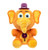 Funko Plush Five Nights at Freddy's Pizza Simulator - Orville Elephant Collectible Figure, Multicolor