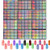 12 Sheets 144 Pieces Nail Vinyls Stencils Stickers Hollow Nails Art Decal Set Nail Art DIY Nail Design Supplies