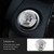 MAXDOOL AMG Interior Auto Start Engine Ignition Button Key Knobs Decals Stickers Emblem Accessories Silver for Mercedes Benz A B E GLK GLA CLA GLE ML GL Class 35mm Start Engine Button