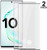 2 Pack Galaxy Note 10 Tempered Glass Screen Protector Fingerprint Sensor Compatible Full Coverage 3D Glass Case Friendly AntiScratch for Samsung Galaxy Note 10