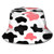 Cute Milk Cow Print Bucket Hat Packable Boonie Wide Brim Beach Hat Summer Travel Sun Protection for Women Men
