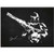 Inked and Screened Sci-Fi and Fantasy Star Wars Characters: Stormtrooper Print, Chalkboard - White Ink