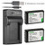Kastar Battery (X2) & Slim USB Charger for Olympus BLS-1, PS-BLS1 and Olympus E-400, E-410, E-420, E-450, E-600, E-620, E-P1, E-P2, E-P3, E-PL1, E-PL3, E-PM1 Camera