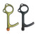 INHHOME No Touch Door Opener Handheld EDC Keychain Tool Contactless Safety Key Tool for Elevator Button