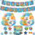 Blippi Birthday Party Supplies Blippi Birthday Decorations Includes Blippi Birthday Banner 11 Cake Toppers 20 Blippi Balloons 34 Pack B