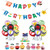 Super Mario Bros Birthday Party Supplies Party Decorations  Mario Happy Birthday Banner Mario Balloons and Mario Cake Toppers Kit