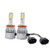 LABLT 2 PCS H11 H9 H8 Headlight Bulbs AllinOne Conversion Kit Led Headlights H11 with COB Chips 8000 Lm 6500K Cool White Beam Bulbs