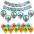 Moana Balloons Birthday Party Supplies?Moana Balloons and Banner for Kids Party Birthday Decoration
