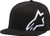 Alpinestars Mens Corp Snap Hat BlackWhite One Size