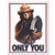 SRongmao Smokey Bear Only You US Forest Service Fires Retro Wall Decor Metal Tin Sign 8x12in New