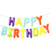 Happy Birthday Balloons Aluminum Foil Banner Balloons for Birthday Party Decorations and Supplies Macaron