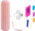 Toothbrush Travel Case Hard Plastic Toothbrush Cup Holder for Storage Toothbrushes and Toothpaste