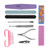 Yuehuam 10Pcs Professional Nail Art Manicure Pedicure Tool Set Nail Sanding Sponge Files Buffer Polish