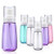 Fine Mist Spray Bottle 34oz 100ml Empty Cosmetic Refillable Travel Containers Plastic Hair Spray Bottle Sprayer for Perfume Skincare Makeup Lotion 6color2purple