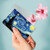 SILSTAR PROFESSIONAL Compact Card Mirror Unbreakable Acrylic Makeup Mirror Vanity Mirror small for Moblie Wallet Case Purse Handbag Travel Compact Pocket MirrorVan Gogh The Starry Night111