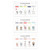 Monolike Magnetic Bookmarks Buddy ver1  ver2  ver3 15 Pieces