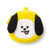 BT21 Official Merchandise by Line Friends  CHIMMY Character Neck Strap Coin Purse Yellow