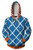 JoJos Bizarre Adventure Jotaro Kujo Hooded Sweater 3D Printed Kujo Jotaro Zipper Coat Jacket Hoodie L Guido Mista