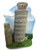 Leaning Tower of Pisa Italy PARIS Resin 3d Fridge Magnet SOUVENIR TOURIST GIFT