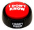 I Don't Know Button, Talking Button Features Funny I Don't Know Sayings
