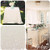 TRLYC 6FT 90x132 Sparkly Ivory Sequins Wedding Square Tablecloth Sparkly Ivory Sequin Table Cloth for Wedding Event