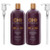 CHI Deep Brilliance Olive  Monoi Optimum Moisture Shampoo  Conditioner with 2 Pumps 32oz Bundle