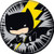 AtaBoy DC Comics Chibi Batman 125 Collectible PinBack Button