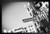 Hollywood Boulevard Sign Black and White BW Photo Art Print Black Wood Framed Poster 20x14