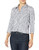 Foxcroft Womens Petite Button Up Black 2P