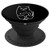 Cat middle Finger PopSockets Grip and Stand for Phones and Tablets