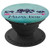 Mama Bear Gift  Navy Floral on Teal  Mama Bear with 2 Cubs PopSockets Grip and Stand for Phones and Tablets