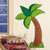 Fun Express - Palm Tree Jointed CuT-Out for Party - Party Decor - Wall Decor - Cutouts - Party - 1 Piece