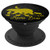 Vintage Yellow Mama Bear and Two Cubs On Black PopSockets Grip and Stand for Phones and Tablets