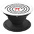 Pi 3141 For Math Nerd Geeks Black And Red Infinity Circle PopSockets Grip and Stand for Phones and Tablets