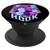 Disney Villains Hook Neon Portrait PopSockets Grip and Stand for Phones and Tablets
