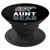 Aunt Bear World Autism Awareness Day Family Puzzle Piece PopSockets Grip and Stand for Phones and Tablets