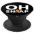 Oh Snap Funny Broken Leg Gingerbread Man Cookie Cute Gift PopSockets Grip and Stand for Phones and Tablets