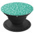 Turquoise Green Leopard Print Cheetah Animal Pattern PopSockets Grip and Stand for Phones and Tablets