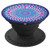 Optical Illusion Geometric Circle Spiral Blue and Pink PopSockets Grip and Stand for Phones and Tablets
